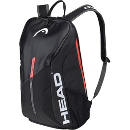 Рюкзак для тенісу HEAD Tour Team Backpack чорний/оранжевий