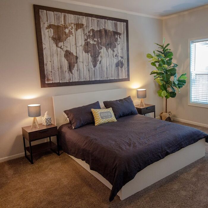 Торшер EDISHINE (2 шт.) з дерева, LED, бежевий абажур з льону, патрон E27, з лампою, вінтажний, для спальні, вітальні, подарунок (сірий)