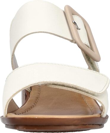 Сандалі Rieker 62663 жіночі бежеві, розмір 41 EU - літні босоніжки на низькому ходу