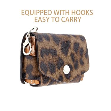 Case compatible with iQOS cigarette holder + (compatible with iluma one/compatible with iluma i one case) PU leather protective cover and accessories, cigarette case pouch.