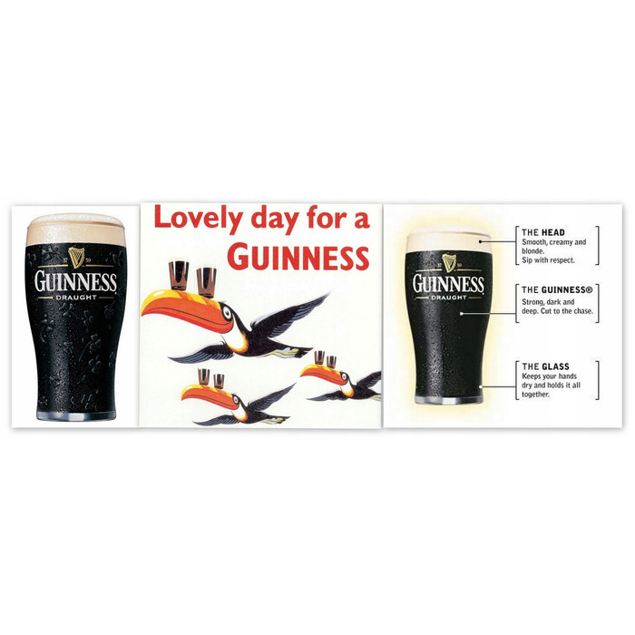 Бокали для пива GUINNESS, 500 мл, 2 шт.