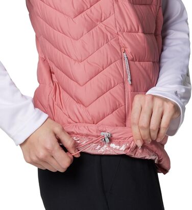 Колубія Повдер Лайт, Степова жилетка для жінок (Powder Lite II, 2X, Рожева Агава)