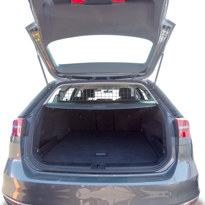 Сітка для собак Travall, сумісна з VW Passat Estate (2014-2023) / Alltrack (2015-2023), без панорамного даху. Спеціалізований захист багажника, роздільник вантажу, міцна перегородка для собак.