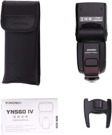 Yongnuo YN560 IV: Бездротовий спалашок для камер Canon, Nikon, Sony - GN58
