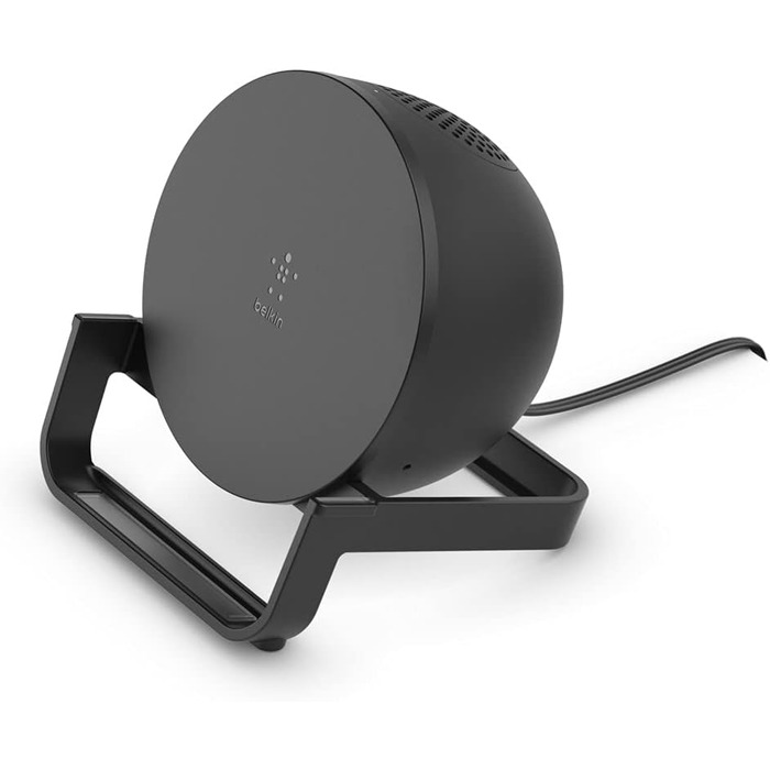 Belkin SoundForm Charge: Bluetooth-динамік з бездротовим зарядним пристроєм (Чорний)
