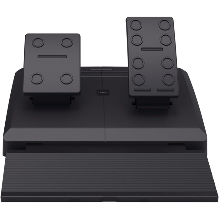 Руль для гонок Trust GXT 289 Movi з педалями та перемикачами швидкостей, сумісний з PC, Xbox Series X/S, PS4, Nintendo Switch