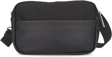 Жіноча поясна сумка Kim KIH30, 1 літр, чорна, з водонепроникного Hydroflex-шкірозамінника, 3-в-1 (24 x 15 x 5 см)