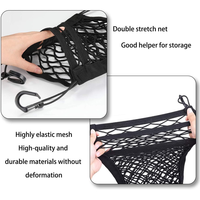 Сітка для собак у машину 120x70 см - захист та безпека на задньому сидінні для авто, позашляховиків та легкових автомобілів