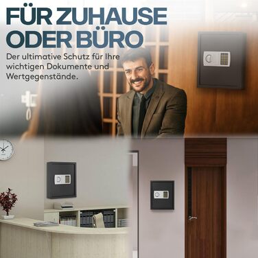 Шкафчик для ключів ACROPAQ з кодовим замком – на 100 ключів, з 100 брелоками, з електронним захистом. Великий сейф для ключів, кодовий замок, ключовий сейф