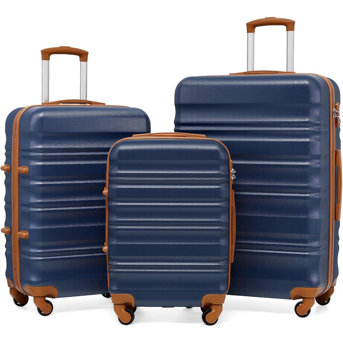 Валіза COOLIFE з жорстким корпусом, тріумф зелений, з TSA-замком та 4 колесами (зелений, колір у наявності: блакитний/коричневий, колір у наборі)