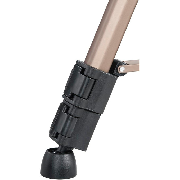 Штатив для камери Hama Star 62 - трипод з 3-стороннім кріпленням, 64-160см, для DSLR та системних камер, колір шампань