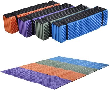 Lixada 190 x 57 cm Camping Mat, Ultralight Foam Camping Mat, Seat, Foldable Beach Mat, Picnic Mat, Sleeping Mat, Outdoor Mattress