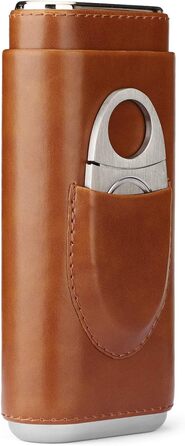 Портативний вологозберігач Time C Club на 3 сигари з кедрової деревини та різером для сигар з нержавіючої сталі