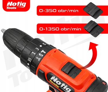 Акумуляторний шурупокрут Notig Tools 20 V N4343