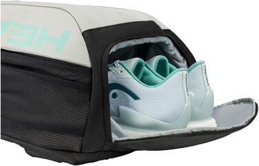 HEAD Unisex Tour Backpack 25L Tennis Rucksack - Ceramic/Teal