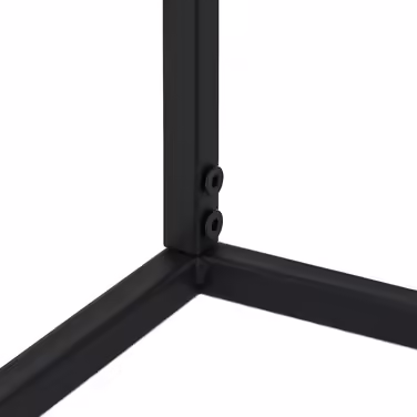 Relaxdays Metal Flower Stand in Black