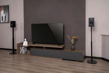 Підставка для акустики My Wall HS 23 L, висувна, для підлоги, регулювання висоти, чорний, 2 шт.