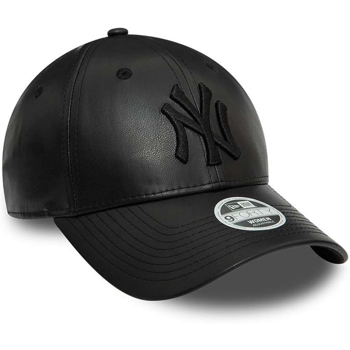 Кепка New Era WMNS 9Forty Adjustable NY Yankees чорного кольору, розмір OneSize