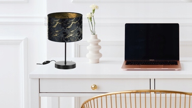 Нічник з розкішним мармуровим абажуром, LED E27 Edison