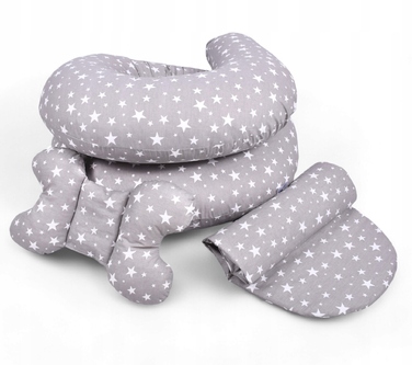 Подушка для вагітних Dreamland Medic багатоколірна, наповнювач — силіконові кульки