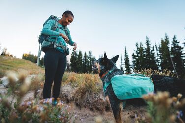 Нашийник для собак Ruffwear Front Range з V-подібним кільцем, регульований, зручний, м'який, для собак, з кільцем для повідка, 11'-14' (Базальтовий Grey, 20'-26')