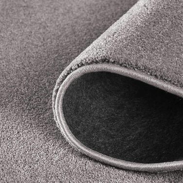 Килимок Taracarpet з коротким ворсом, білий, 160x220 см - для вітальні, дитячої, спальні, кухні