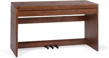 McGrey DP-18 WN E-Piano: 88 важких клавіш з молоточним механізмом, 128 звуків, Dual/Split, захисний чохол, 3 педалі, матовий горіх