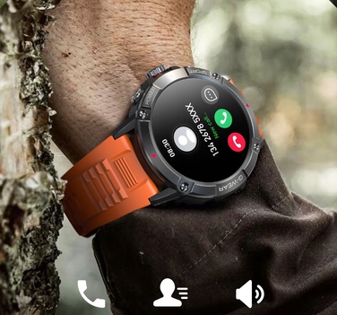 Смарт-годинник G-Wear чорний з функцією Bluetooth-дзвінків