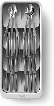 Органайзер для столових приборів Joseph Joseph DrawerStore з ніжницями, розширюваний, з переробленого пластику (великий)