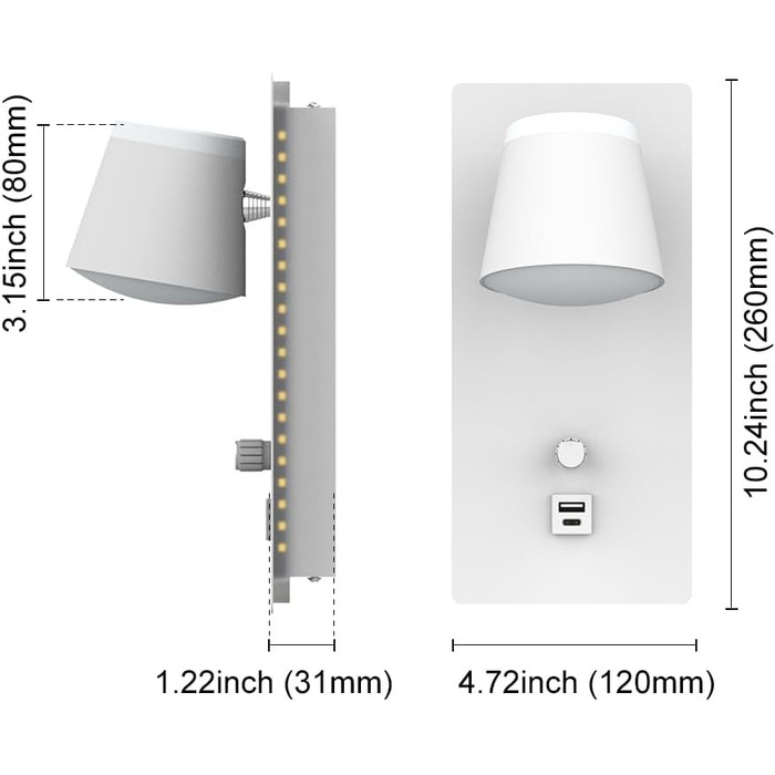 Сучасна LED-стілевая лампа Sytmhoe з димуванням, керуванням через додаток, 12W, 960LM, для спальні та вітальні, акрил, з пультом дистанційного керування, 85-265V, срібна