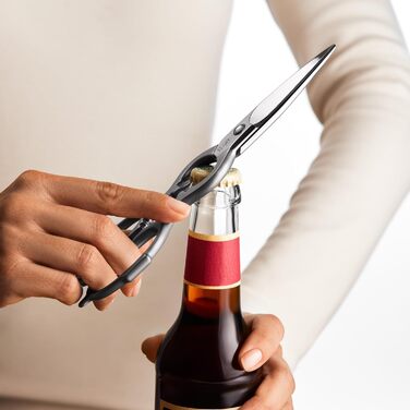 Кухонні ножиці NTS Solingen з нержавіючої сталі, Made in Germany. Якісні ножиці для кухні, підходять для правші та лівші. Класичний дизайн.