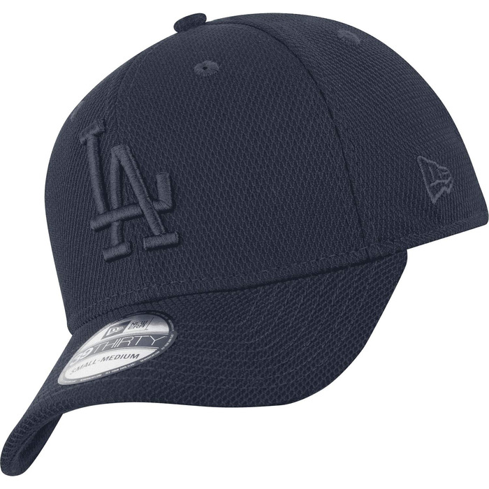 Кепка New Era Los Angeles Dodgers 39thirty з діамантом, синій, розмір L-XL
