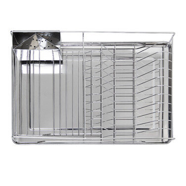 Relaxdays Dish Drainer with Cutlery Basket XL