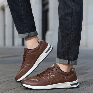 ARRIGO BELLO Кросівки чоловічі: спортивні, для прогулянок, робочі, Outdoor, легкі, розмір 41-46 (D Коричневий, 42 EU)