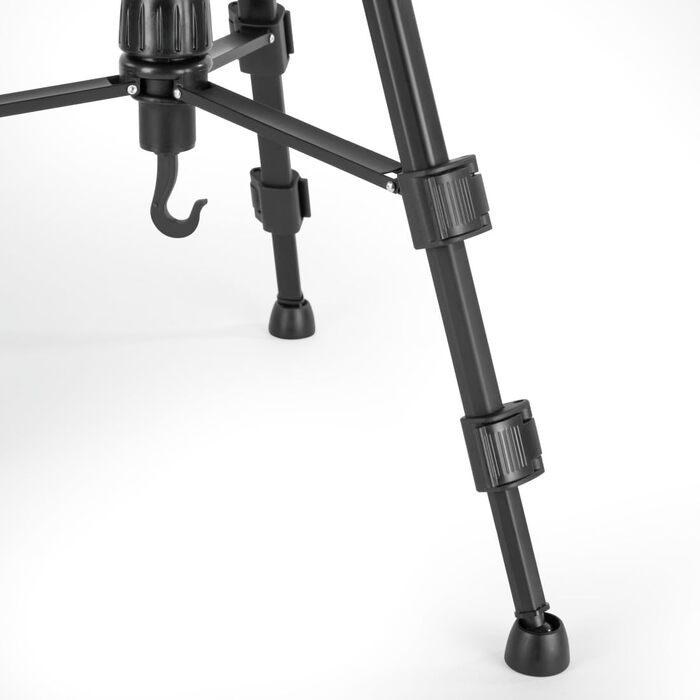 Триподальний штатив для камери та смартфона Hama Action 153 3D, регульована висота 60-153 см, 3-позиційна головка, чорний
