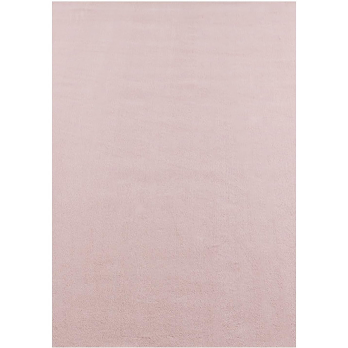 Теппих для вітальні HomebyHome 140x200 см, Модний дизайн, Миючий, Короткий ворс, Рожевий