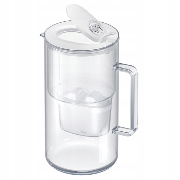 Скляний фільтр-кувшин Aquaphor Glass, білий + 4 фільтри Maxfor+ Mg