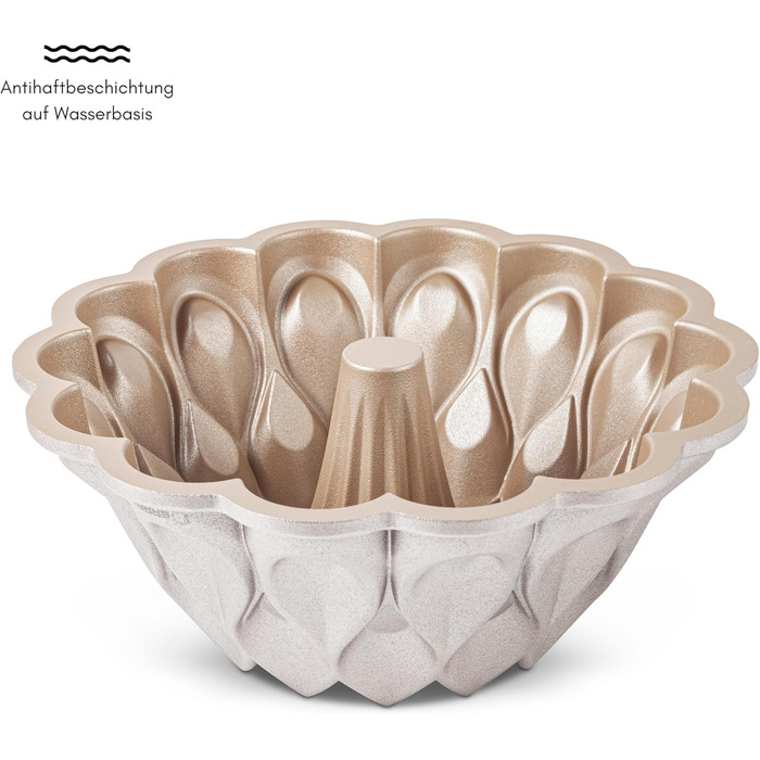 Форма для кексу Erreke Gugelhupfform, 24 см, 2 л, преміум-якість, антипригарне покриття