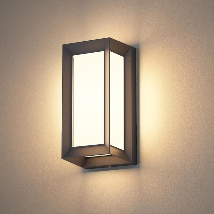 Зовнішнє настінне світило Klighten, IP65, 60W, 3000K, Антрацит