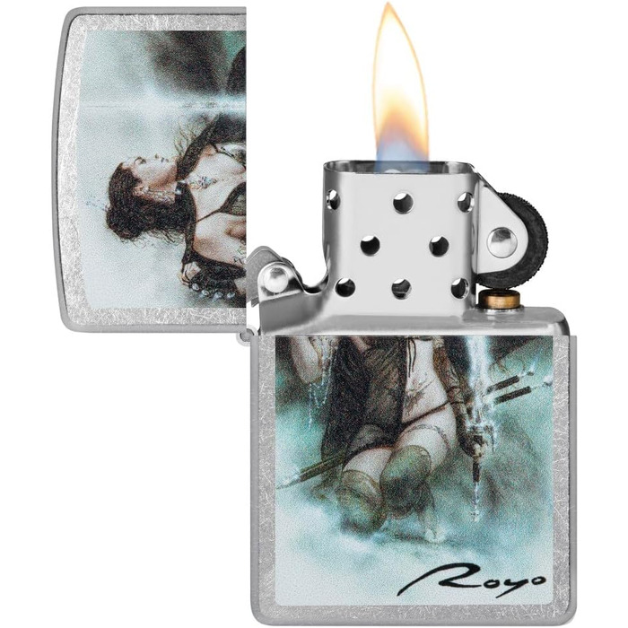 Запальничка Zippo Street Chrome Luis Royo, кишенькова, оригінал