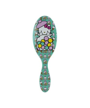 Щітка для волосся WetBrush Original Detangler з м'якими щетинками та зручною ручкою Hello Kitty Candy Jar Blue (Оригінальний розмір)