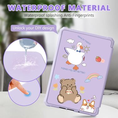 Чохол для Kindle Paperwhite 7' (2024/2025) Signature Edition, Pearl Purple: Легкий, водостійкий, з магнітним закриттям