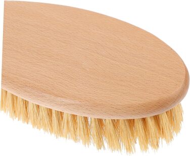 3 Wooden Bath Brushes Beechwood Awning Solution Trash Body Scrub Cleaner Shower Brush with Long Handle Back Scrubber Shower Back Washer for Men Sisal Brush