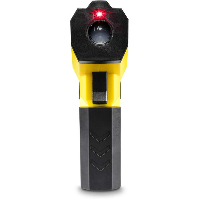 Інфрачервоний термометр Trotec BP21 з лазерним цілевказівником – вимірювання температури від -35°C до +800°C, визначення точки роси, пірометр (-50°C / +380°C)