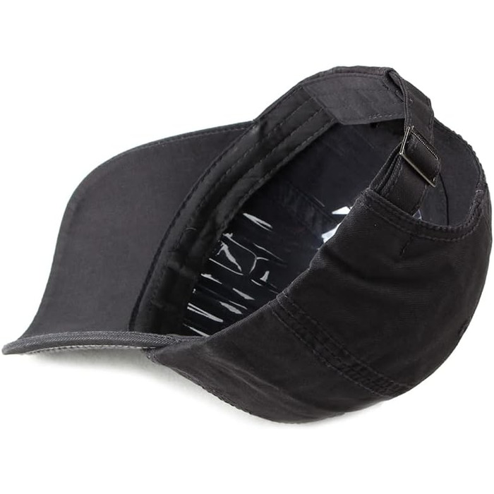 Бейсболка YAMEE з деніму для чоловіків та жінок, унісекс, для спорту, риболовлі та кемпінгу, один розмір (сірий)