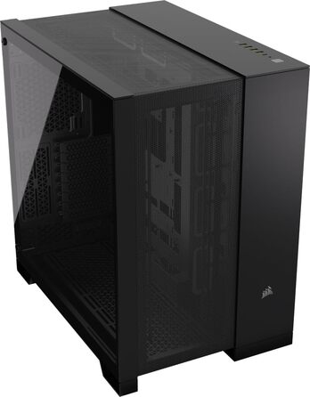 Корпус ПК CORSAIR 6500D Airflow: Mid-Tower ATX, без вентиляторів, чорний