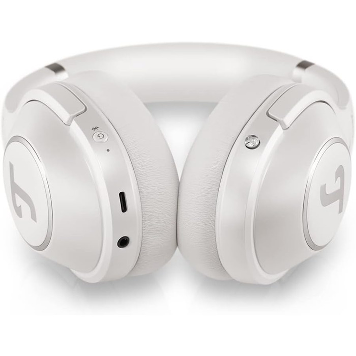 Бездротові навушники Teufel REAL Blue Over-Ear Bluetooth - білі, 55 годин роботи, ShareMe, High Resolution Audio