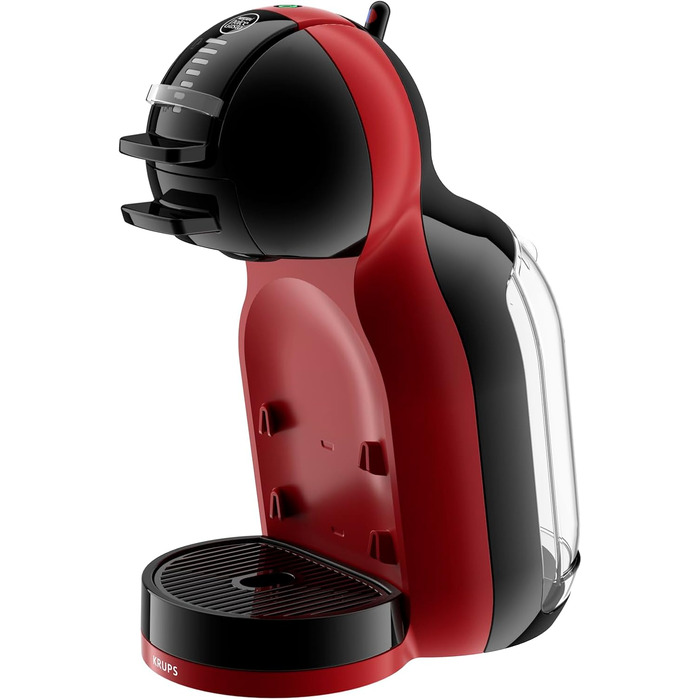 Кавомашина NESCAFÉ Dolce Gusto Mini Me від Krups: компактна, автоматична, 15 bar, чорний/вишневий