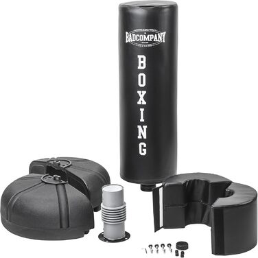 Bad Company Standboxsack: самостійний боксерський мішок з підставкою та вініловим килимком (170 x 37 см)