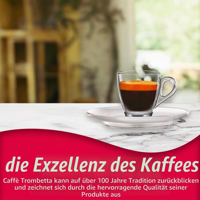 Кава в капсулах Caffè Trombetta L‘Espresso Più Crema, сумісні з Nespresso, 50 капсул